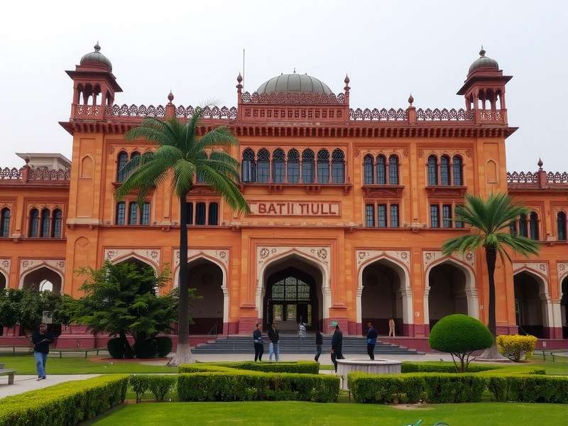 Students playing sports